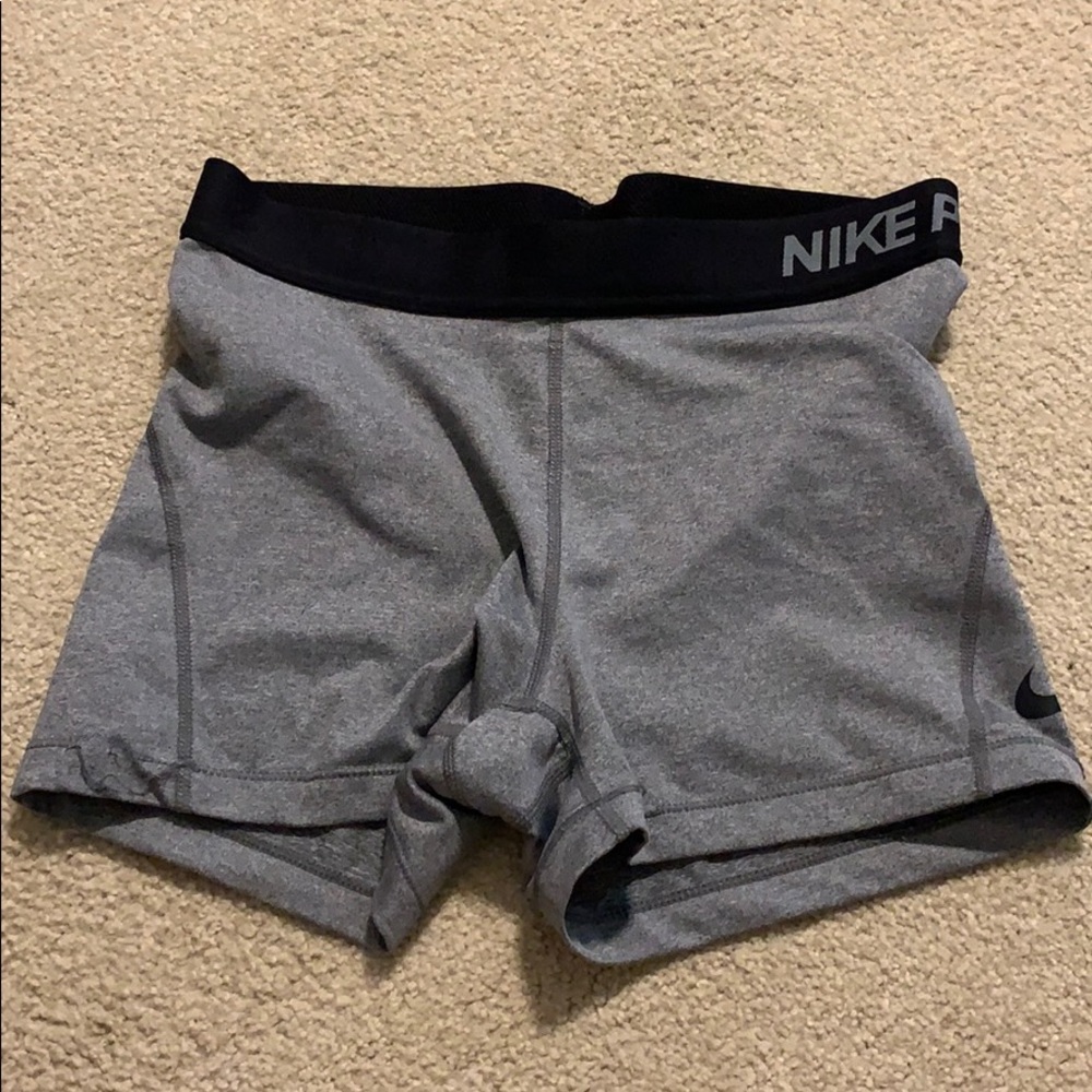 Nike pro spandex shorts